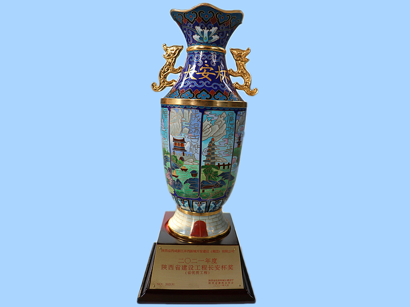 灃西新城新業(yè)佳苑4#樓榮獲陜西省建設(shè)工程“長安杯獎”（省優(yōu)質(zhì)工程）